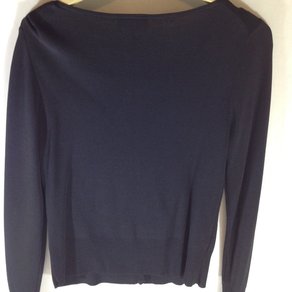 Ann Taylor Loft Ruffle Sweater Size M - Picture 3 of 6